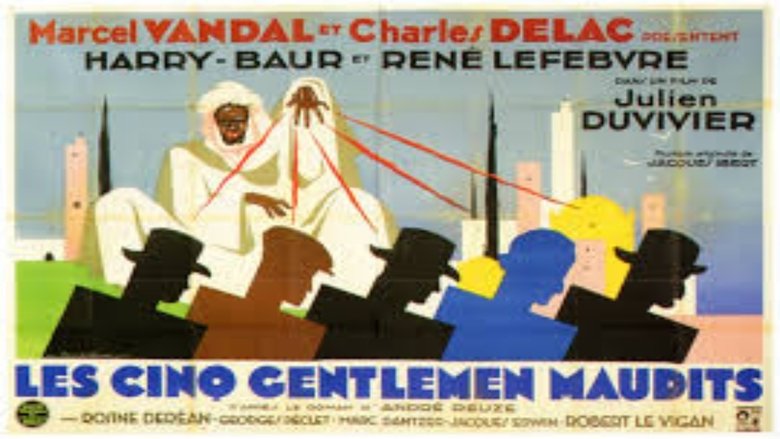 Les cinq gentlemen maudits movie poster