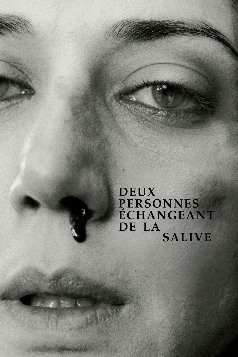 Imatge de Dues persones intercanviant saliva