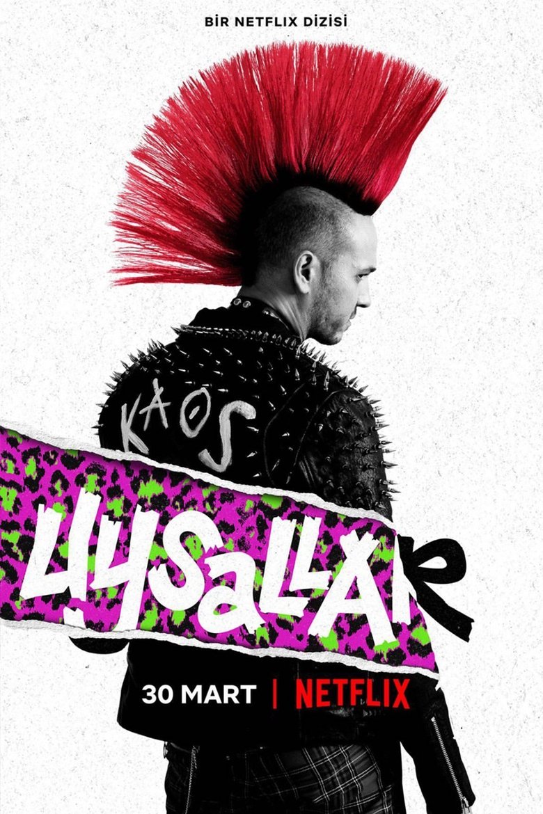 Une famille en vrille affiche