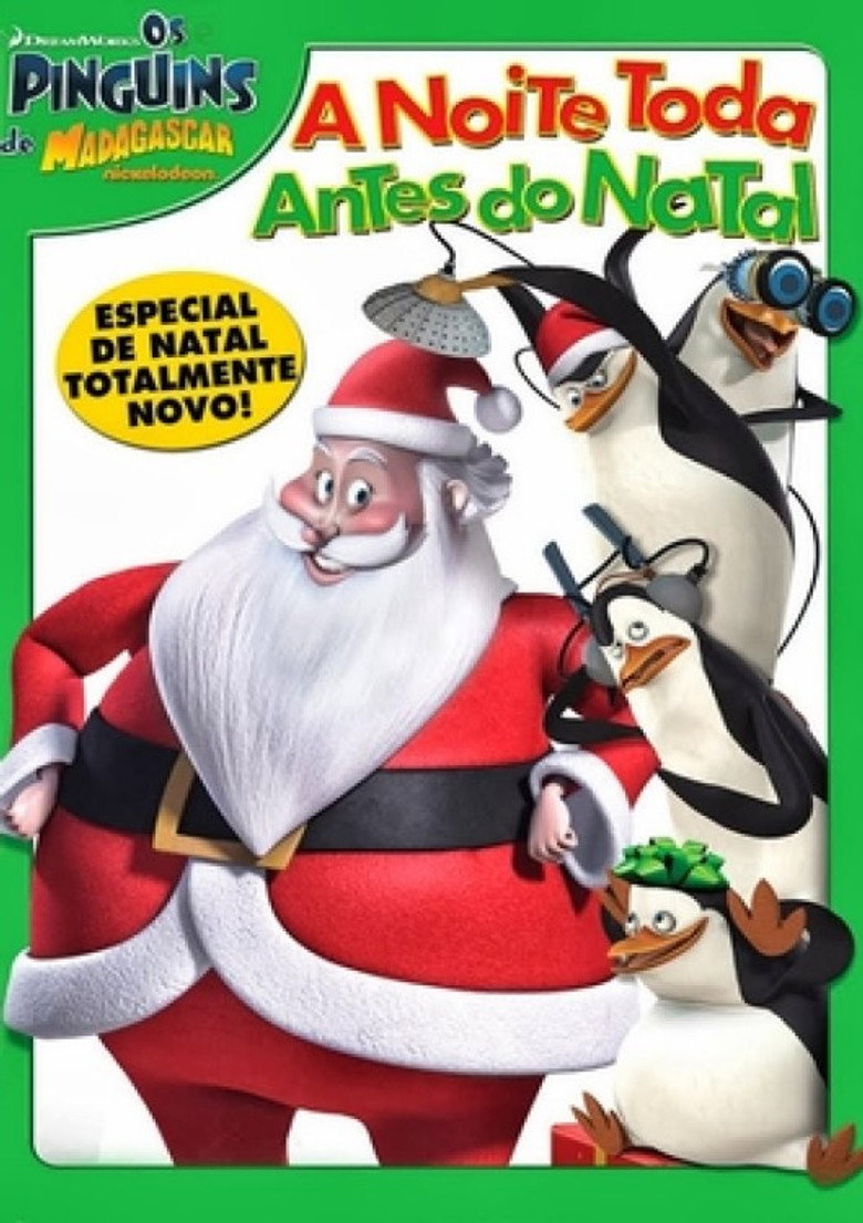 Os Pinguins de Madagascar - A Noite Toda Antes do Natal