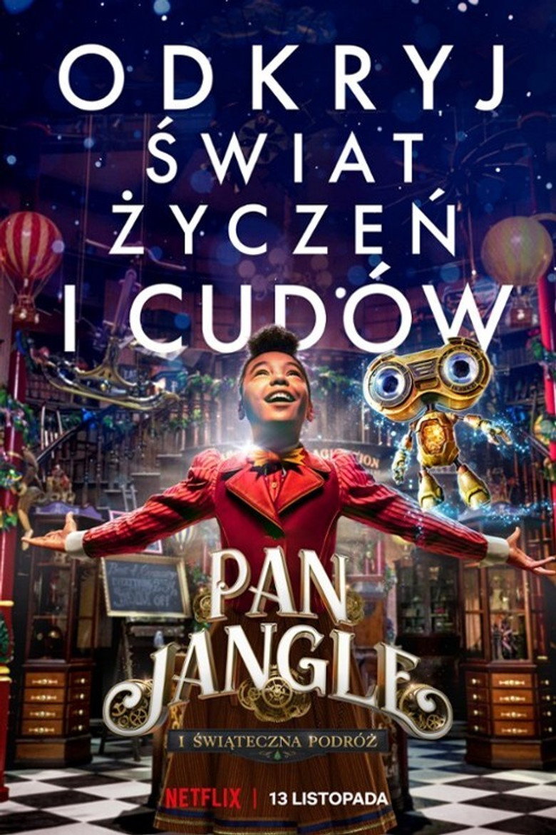 Plakat filmu Pan Jangle i świąteczna podróż