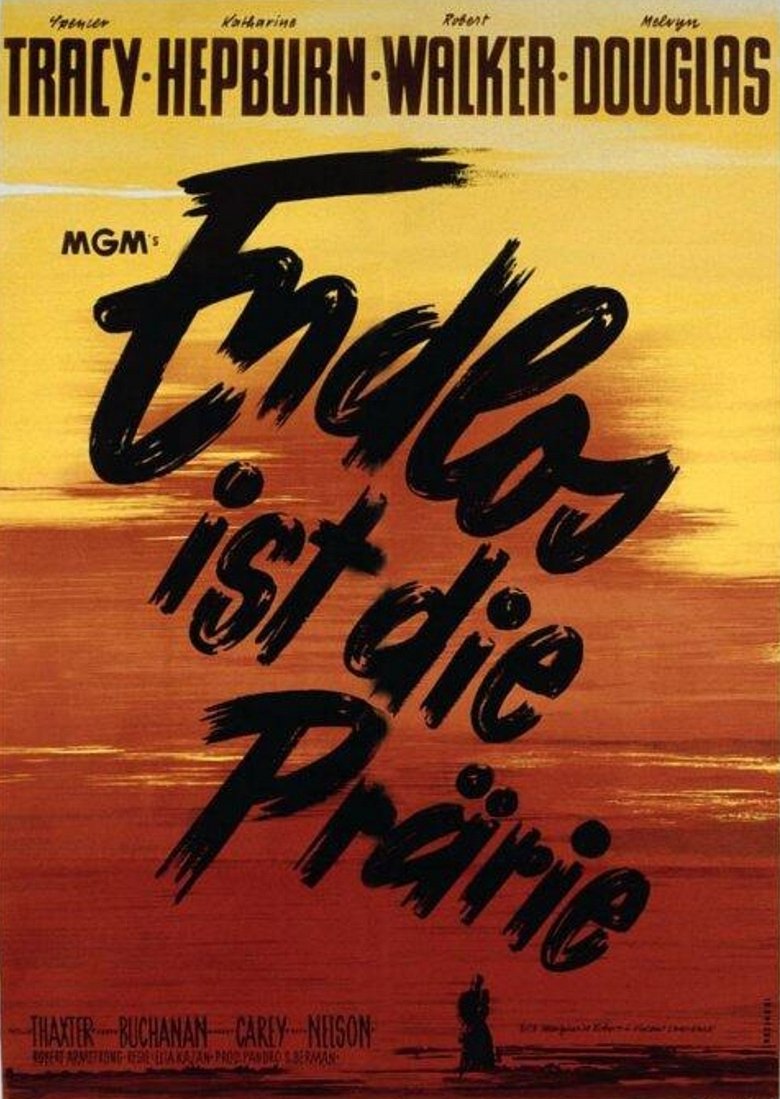 Endlos ist die Prärie poster