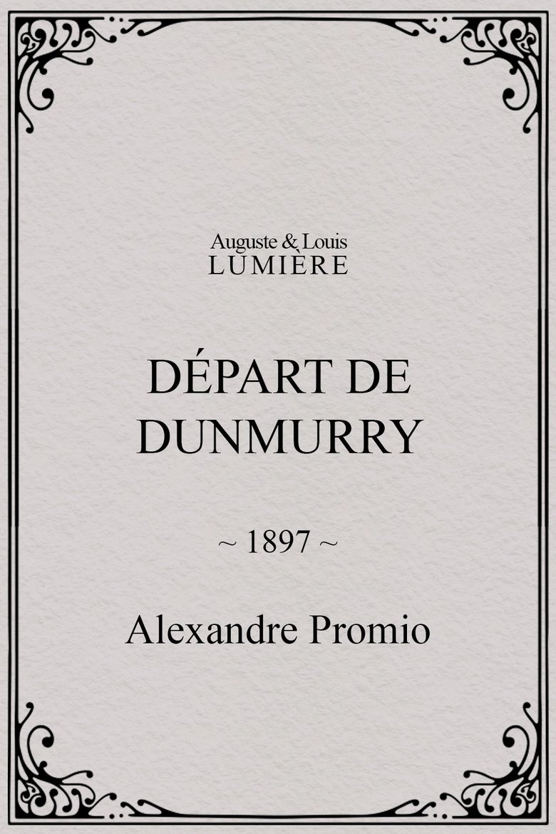 Départ de Dunmurry main poster