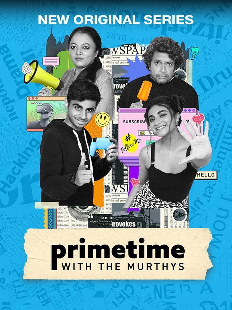 Official poster for Primetime with the Murthys