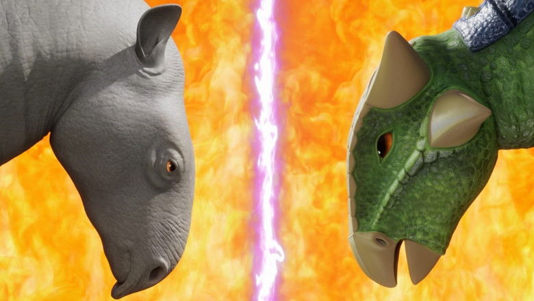 Still image for Sai-Kyo-Oh! Zukan season 1 episode 13: Paraceratherium VS Ankylosaurus Still image for Sai-Kyo-Oh! Zukan season 1 episode 13: Paraceratherium VS Ankylosaurus