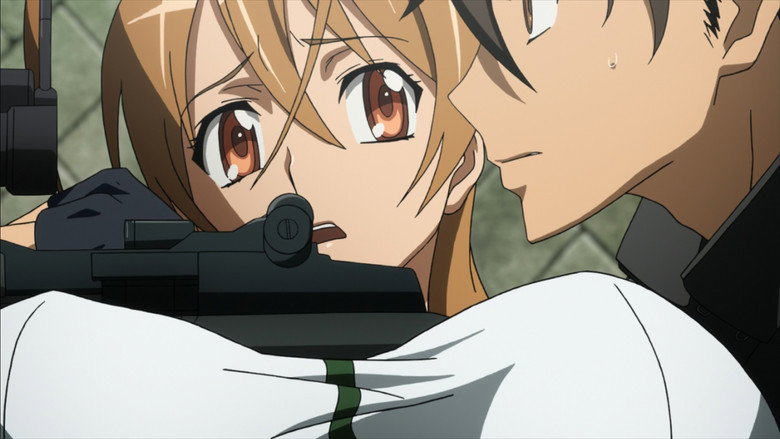 Still from High School of the Dead - Season 1 Episode 8