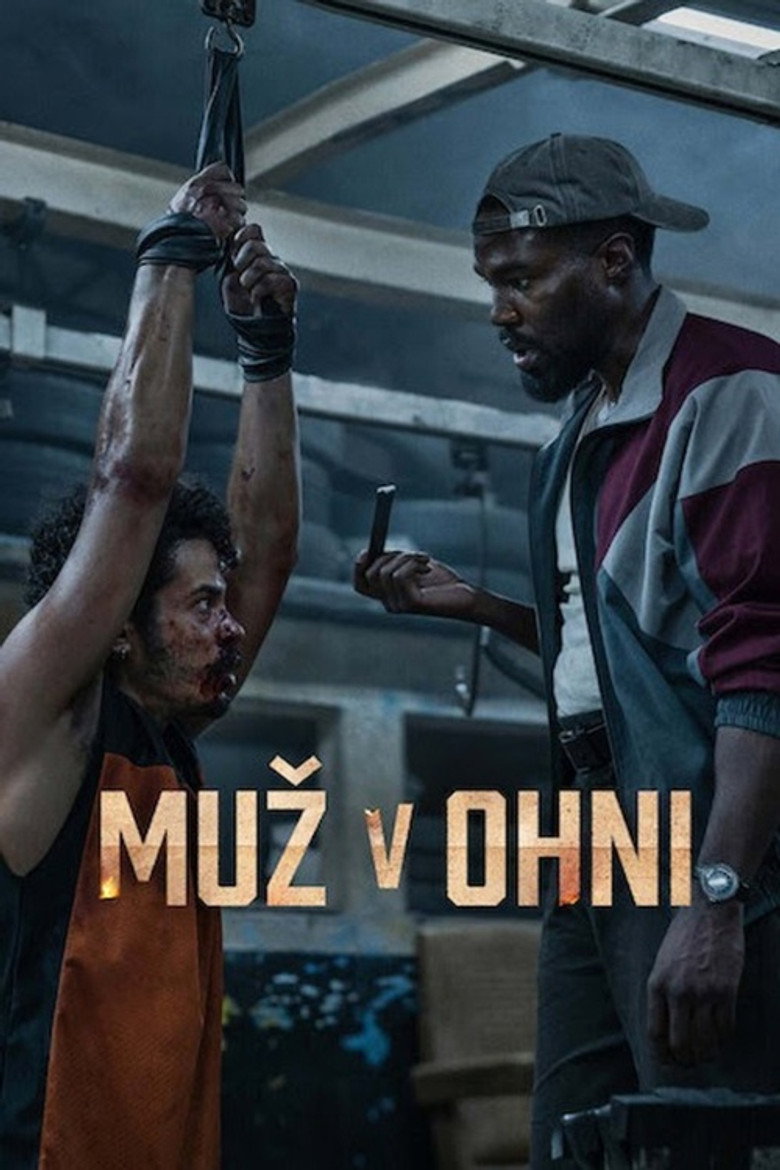 Plakát k seriálu Muž v ohni (2026)