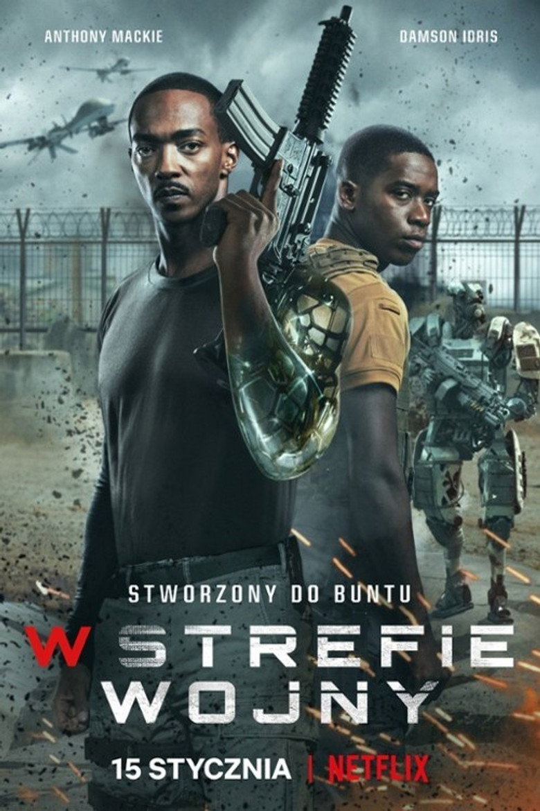 Plakat filmu W strefie wojny