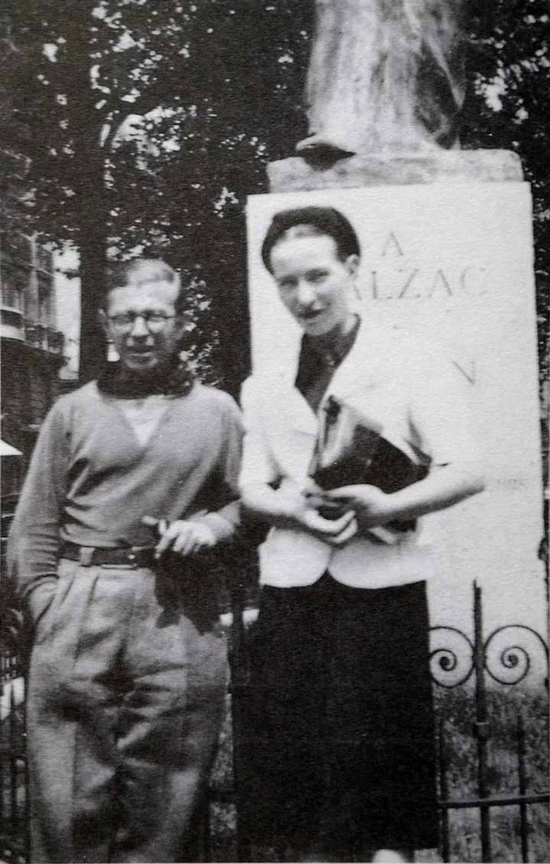 Jean-Paul Sartre et Simone de Beauvoir