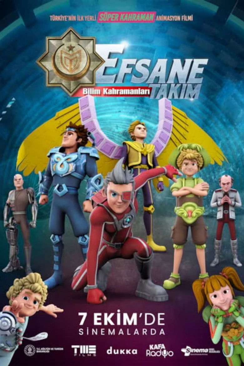 Backdrop for Efsane Takım: Bilim Kahramanları