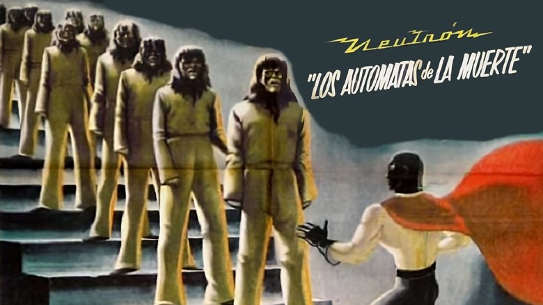 Neutron the Atomic Superman vs. the Death Robots main backdrop