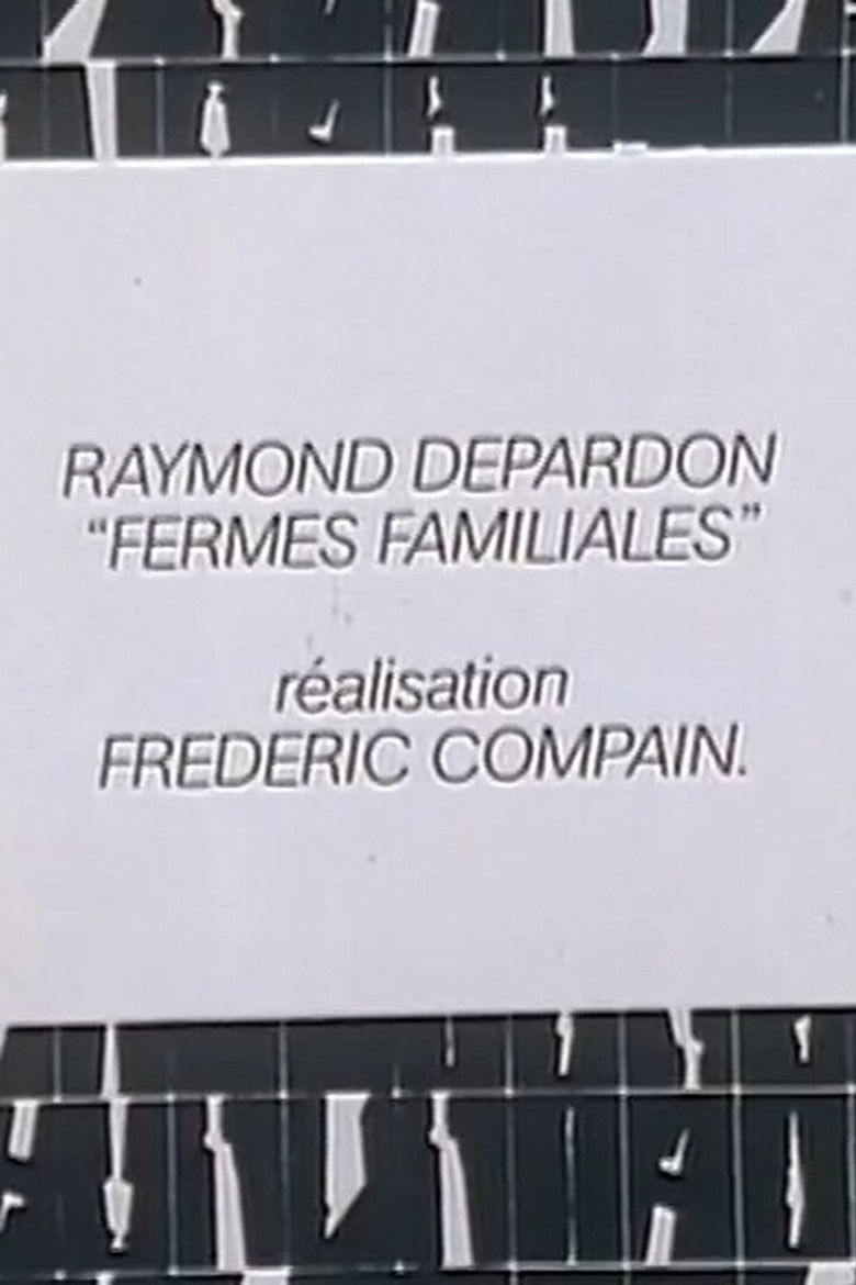 Imatge de Raymond Depardon: Fermes familiales