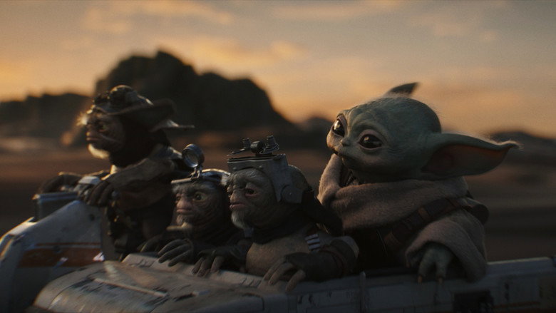 The Mandalorian and Grogu backdrop 43