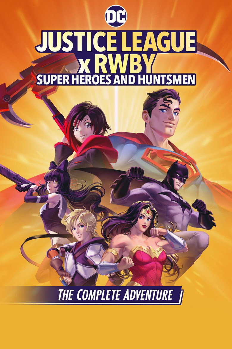 Постер коллекции Justice League x RWBY Collection