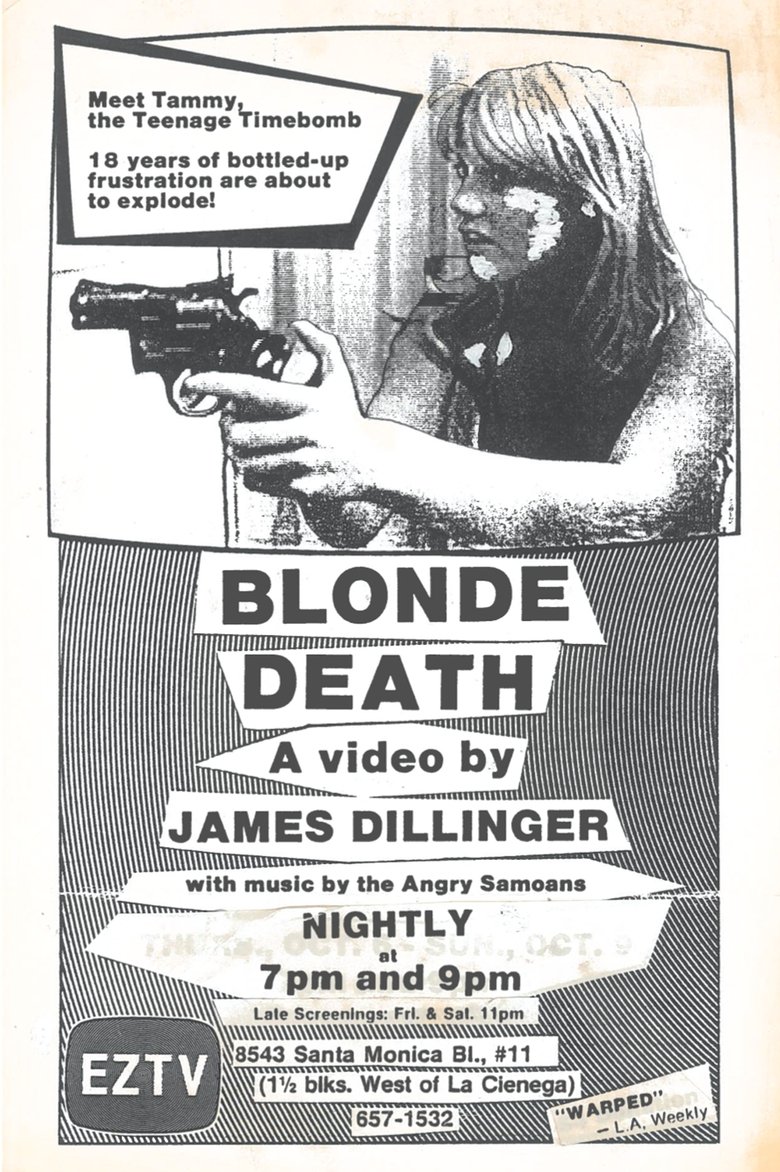 Blonde Death main poster