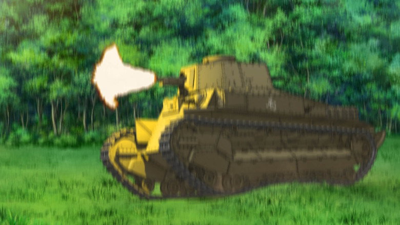 Still from ガールズ&パンツァー - Season 1 Episode 3