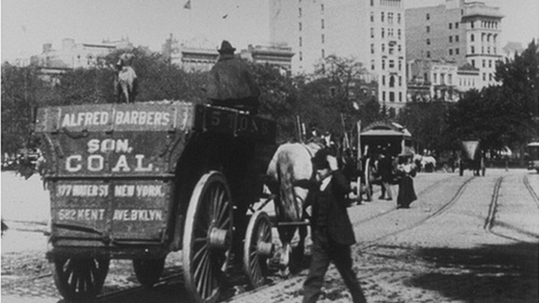 New York, Avenue et Union Square main backdrop