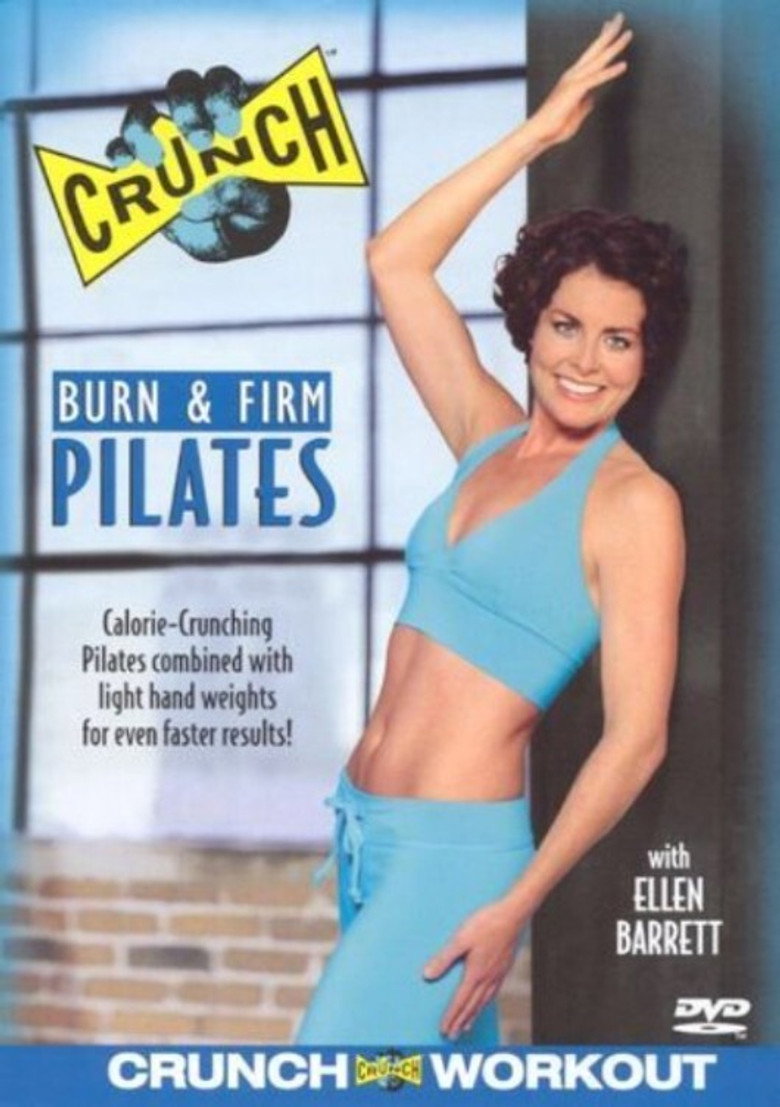 Crunch: Burn & Firm Pilates background