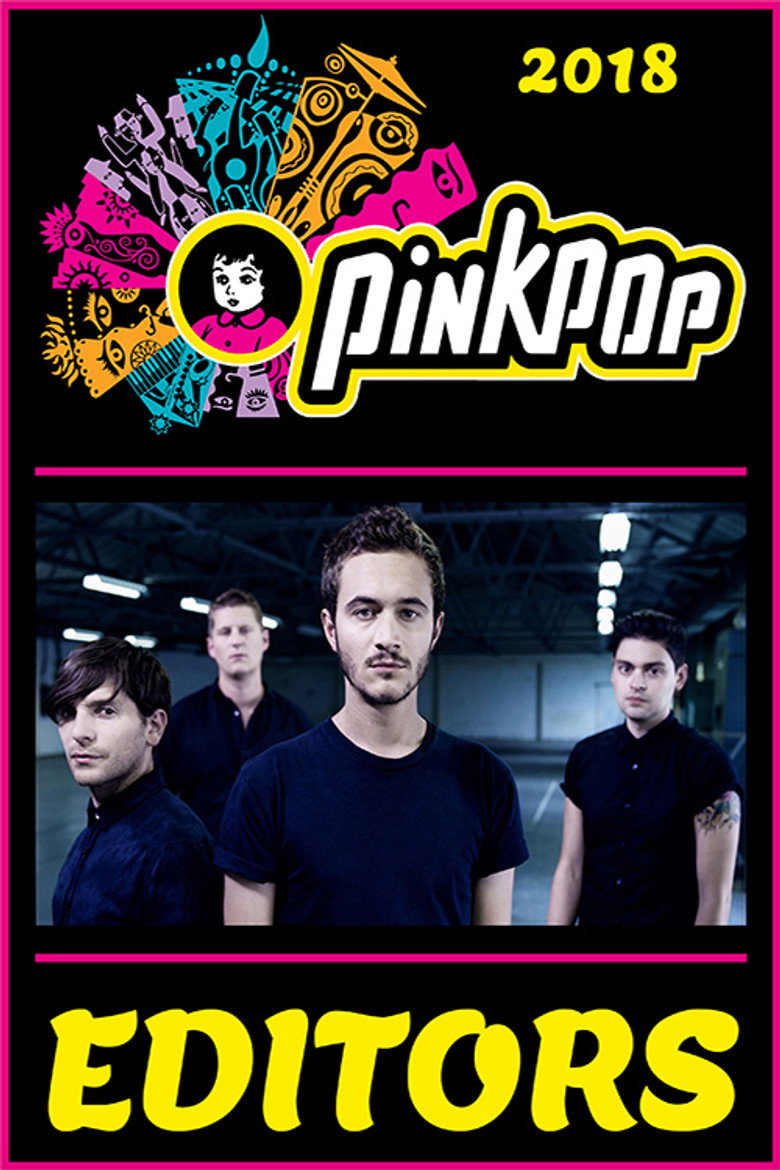 Editors - Live at Pinkpop 2018 background
