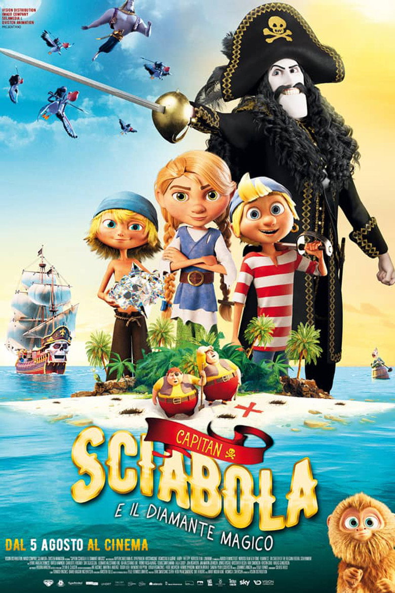 Copertina di Capitan Sciabola e il diamante magico