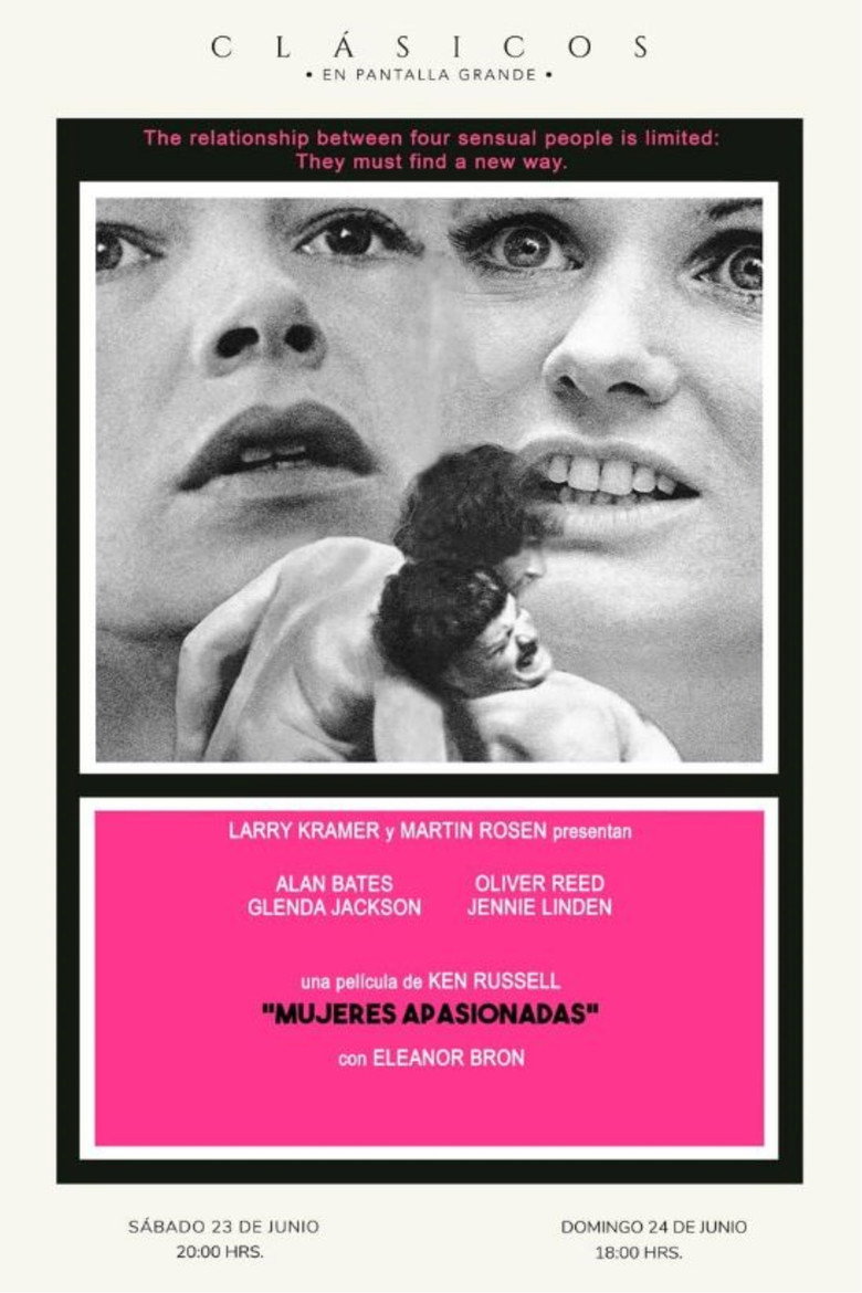Plakat filmu Zakochane kobiety