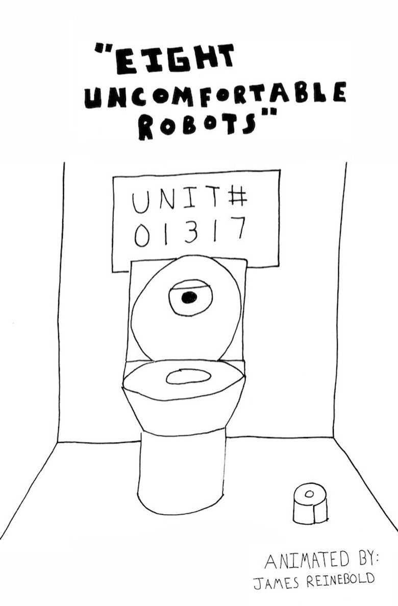 Eight Uncomfortable Robots background