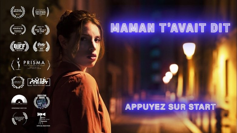 Maman t'avait dit main backdrop