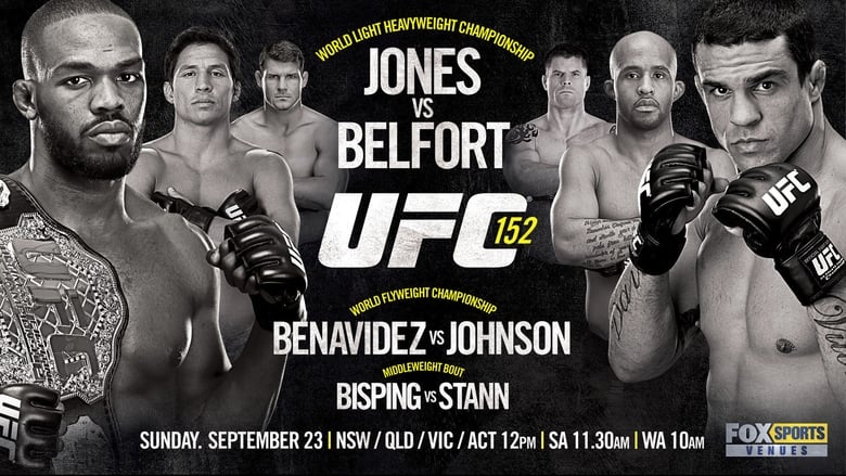 UFC 152: Jones vs. Belfort movie poster