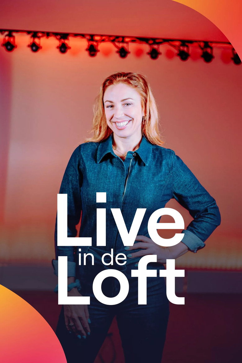 Official poster for Live in de loft