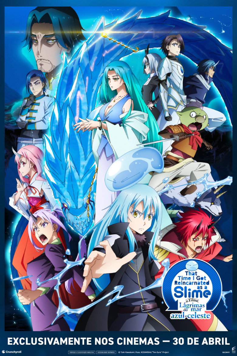 That Time I Got Reincarnated as a Slime o Filme: Lágrimas do mar azul-celeste