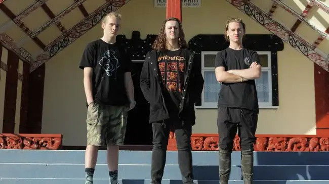 Still image for Zealandia season 1 episode 5: Alien Weaponry: Thrash Metal and Te Reo Maori Still image for Zealandia season 1 episode 5: Alien Weaponry: Thrash Metal and Te Reo Maori