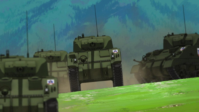 Still from Girls und Panzer - Season 1 Episode 6