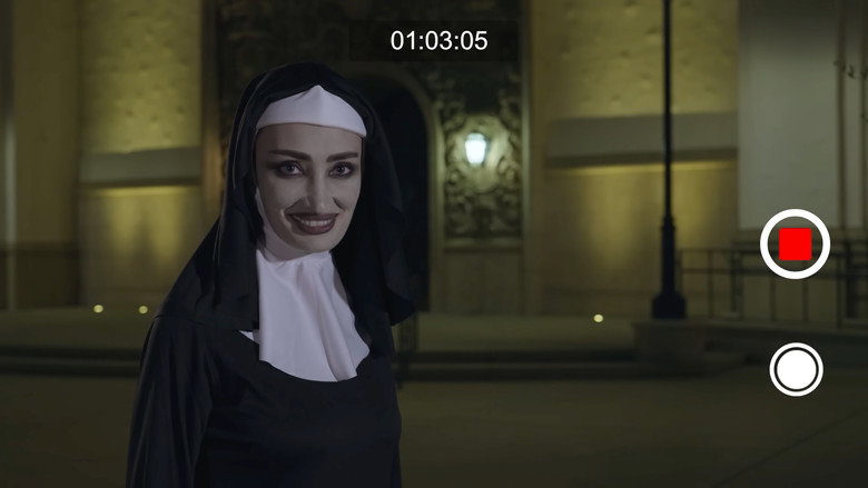Frame from The Nun