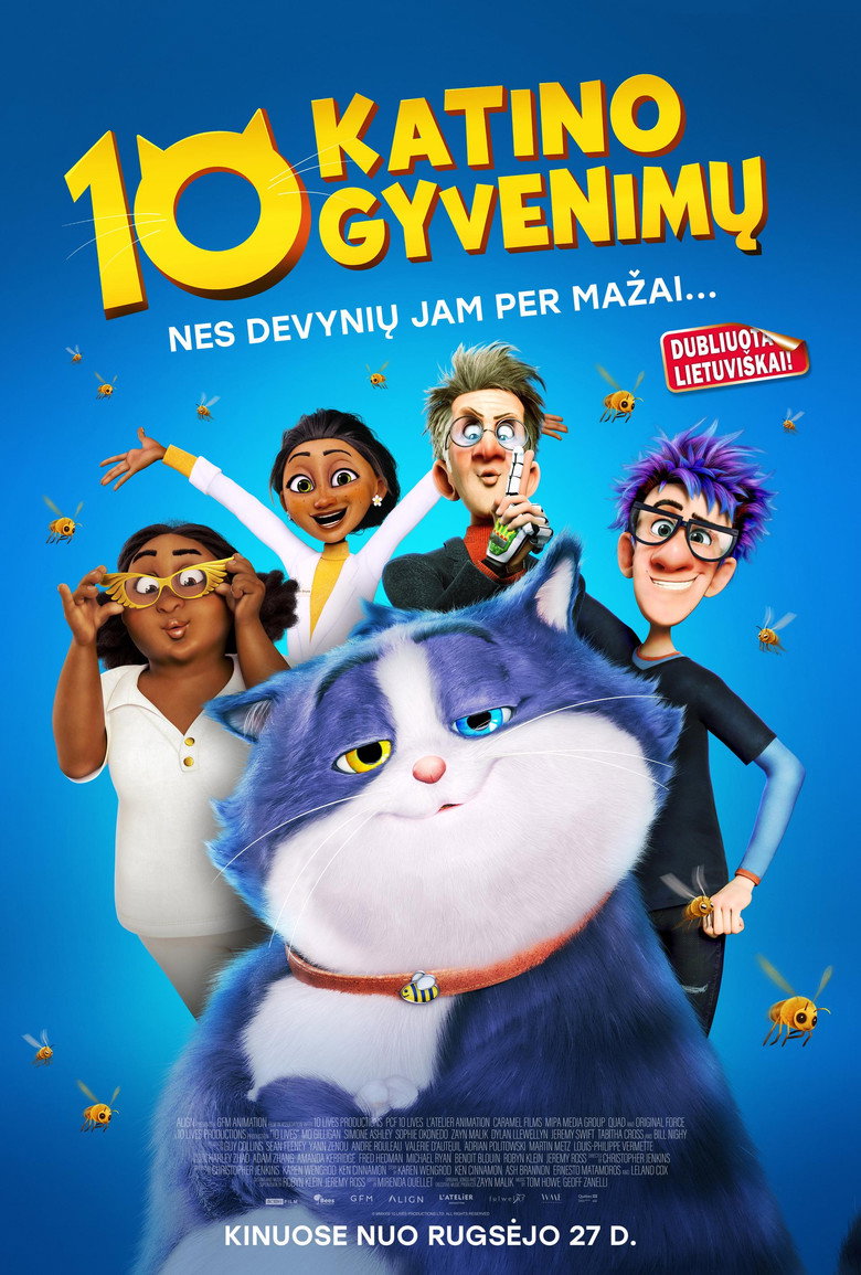 10 katino gyvenimų (2024)