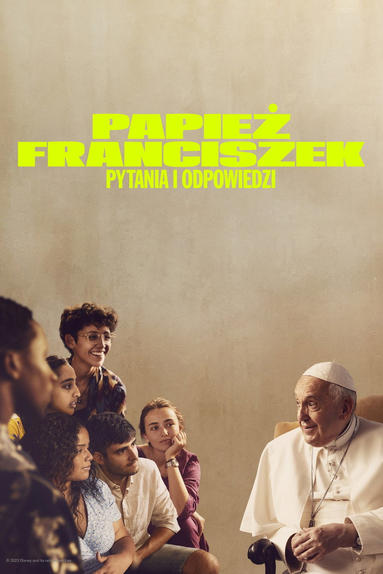 Plakat filmu Papież Franciszek: pytania i odpowiedzi