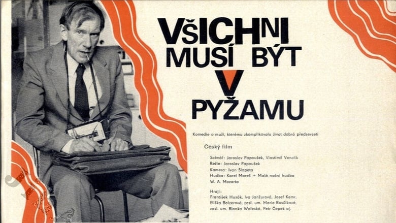 Všichni musí být v pyžamu movie poster