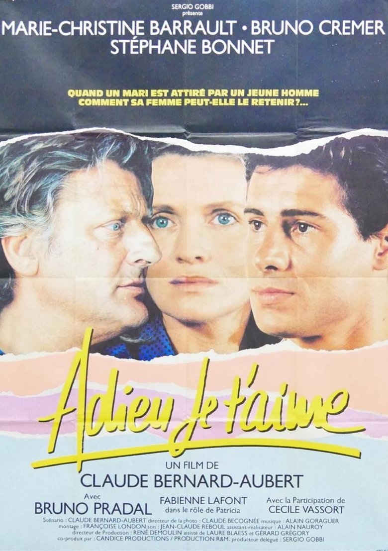 Adieu, je t'aime main poster
