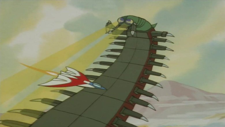 Still image for Science Ninja Team Gatchaman season 1 episode 4: Revenge on the Mecha Mechadegon Still image for Science Ninja Team Gatchaman season 1 episode 4: Revenge on the Mecha Mechadegon