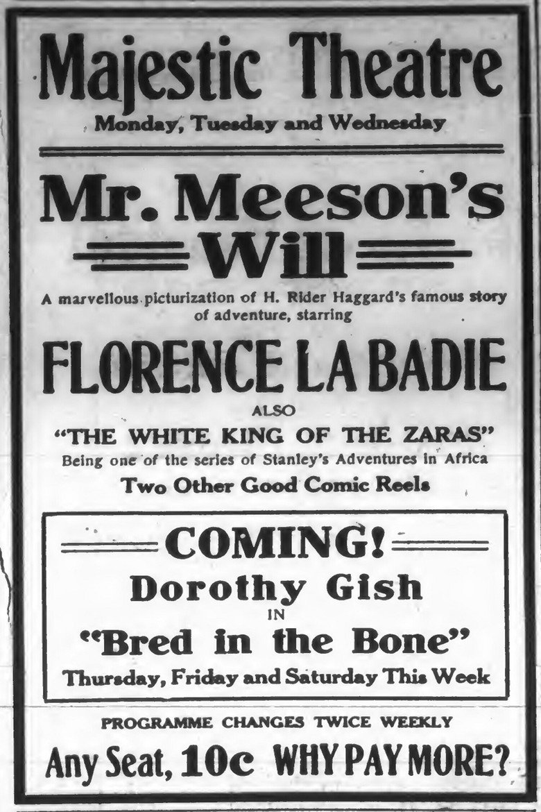 Mr. Meeson's Will — image 2