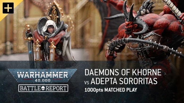 Daemons of Khorne vs Adepta Sororitas