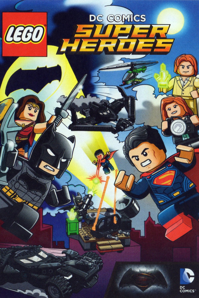 Постер коллекции ЛЕГО Супергерои DC