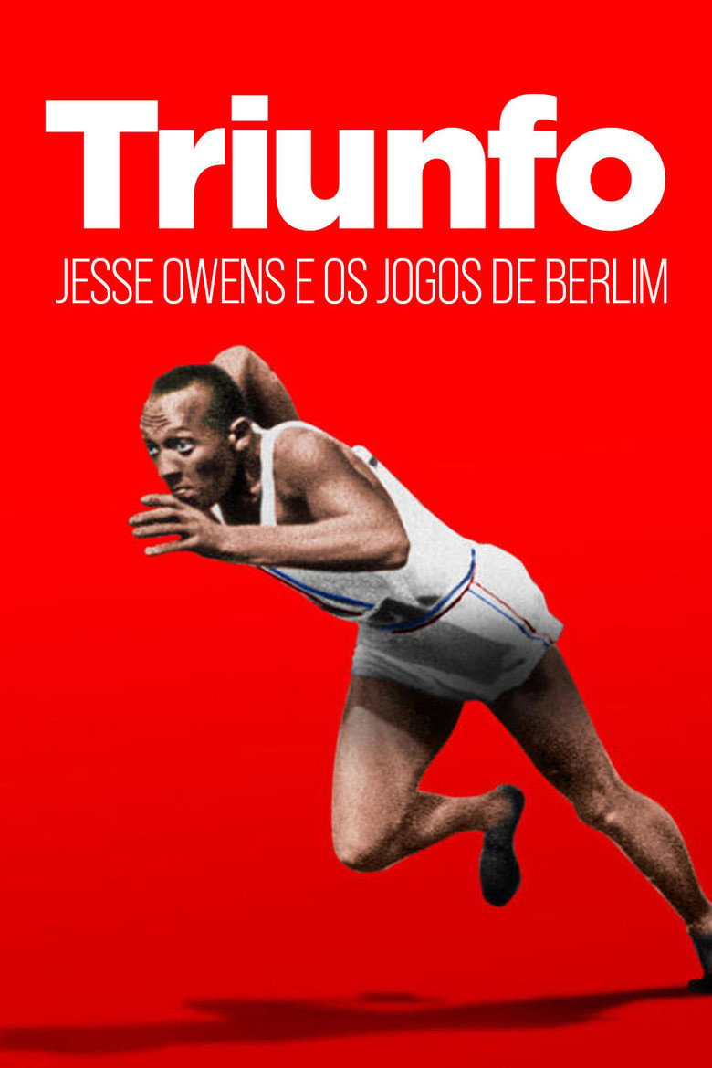 Pôster de Triunfo: Jesse Owens e os Jogos de Berlim
