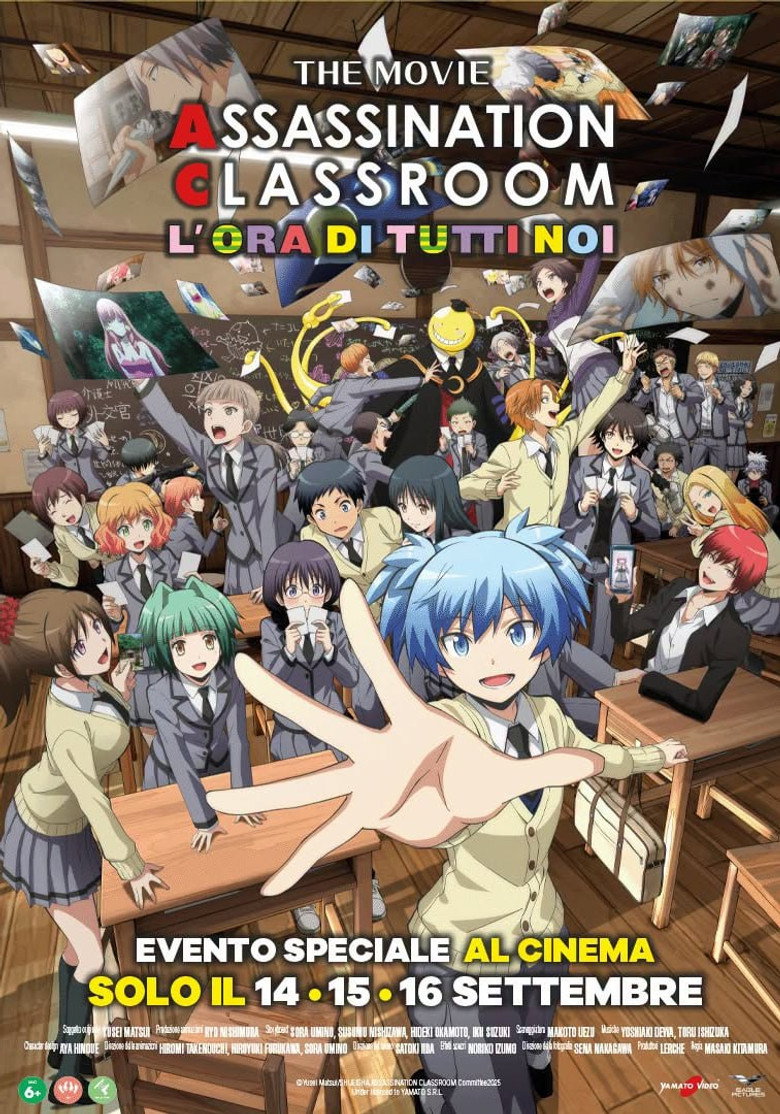 Copertina di Assassination Classroom: The Movie - L'ora di tutti noi