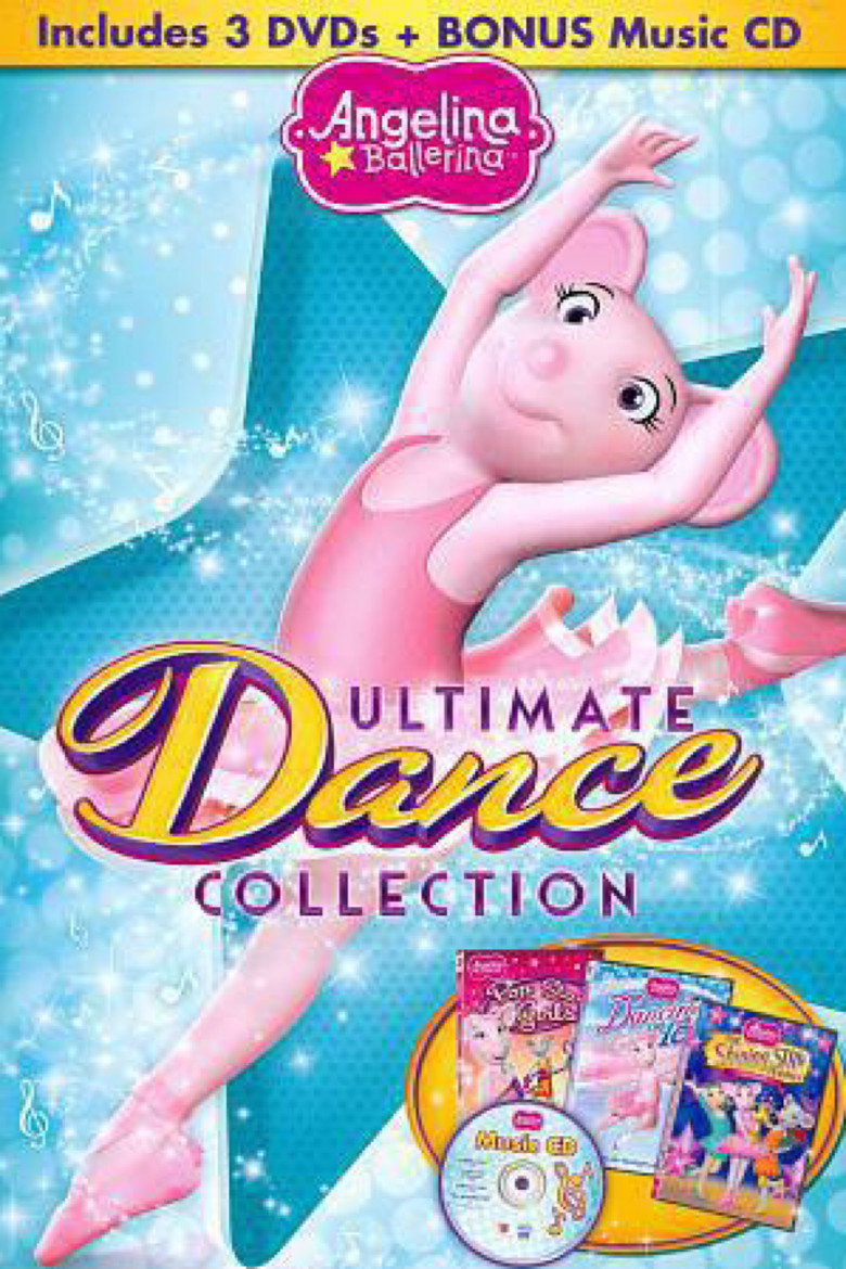 Постер коллекции Angelina Ballerina: Ultimate Dance Collection