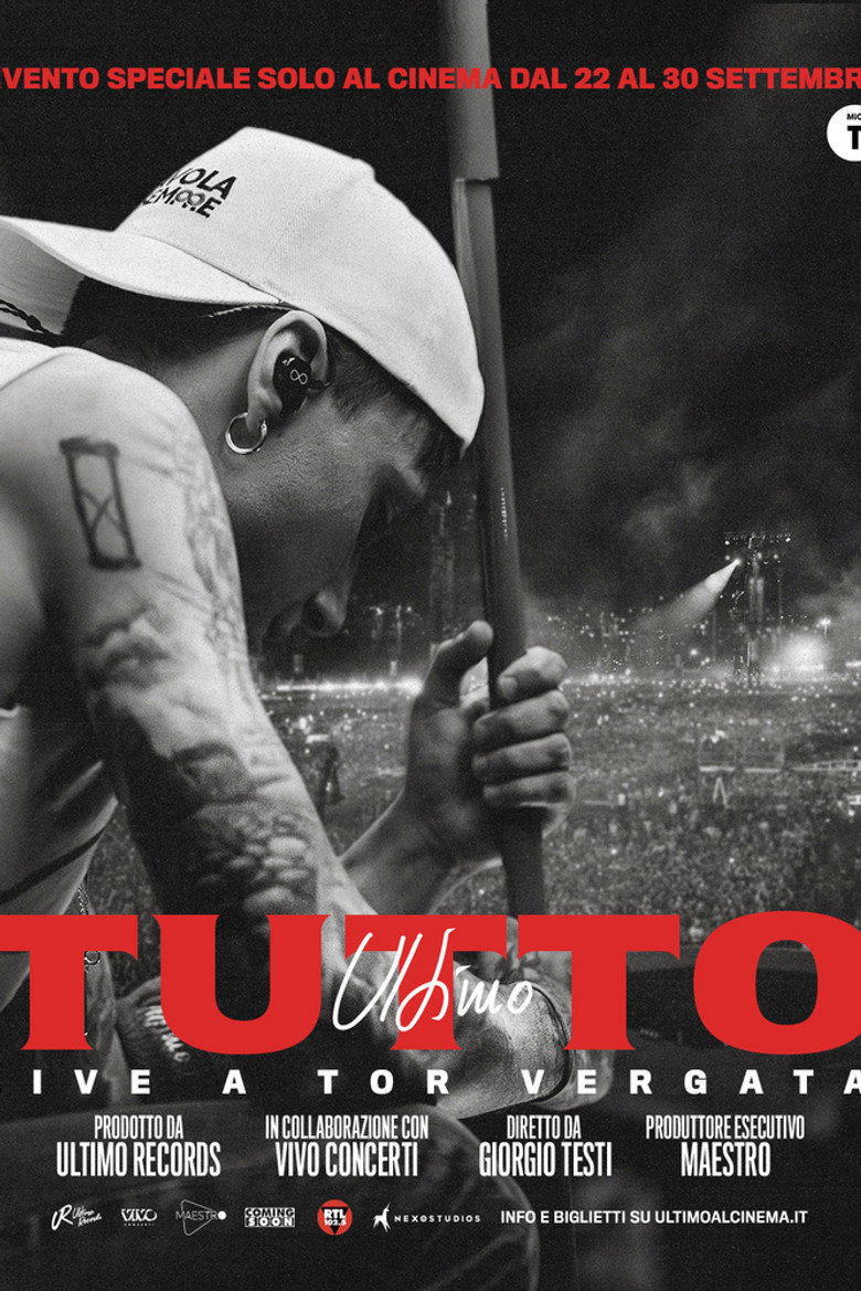 Affiche de ULTIMO - TUTTO. LIVE A TOR VERGATA