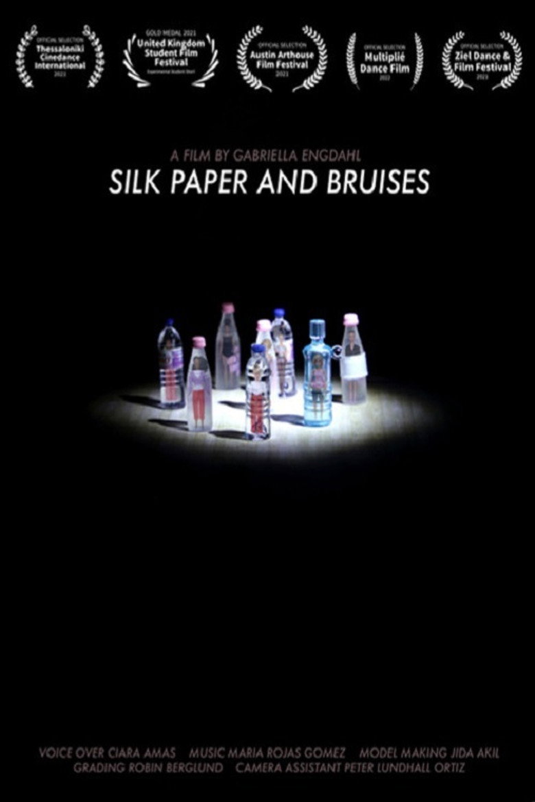 Silk Paper and Bruises background