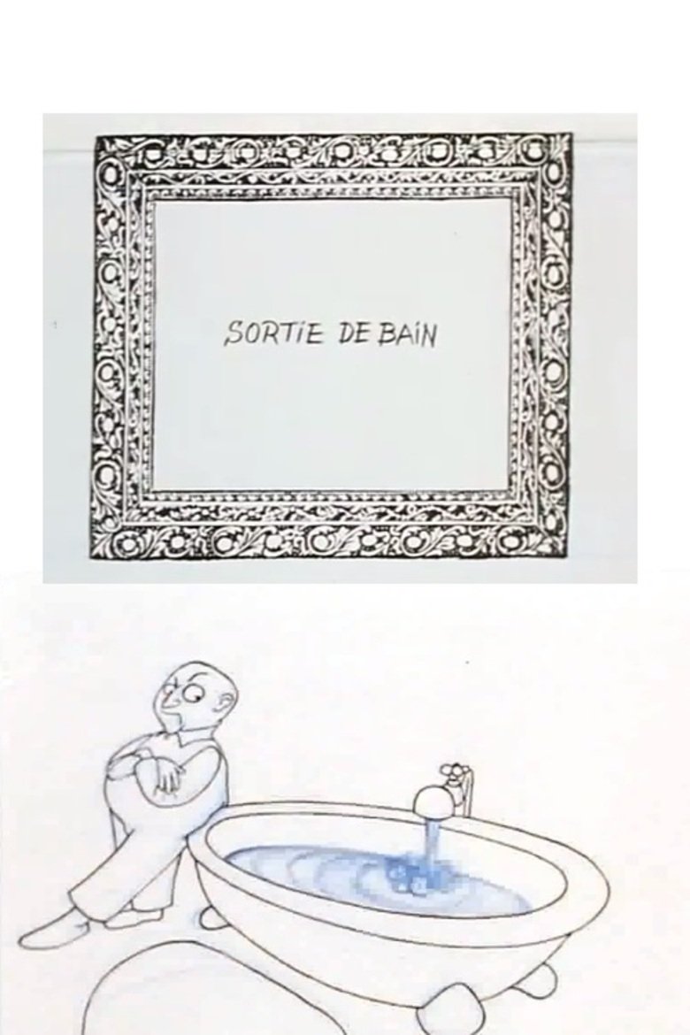 Sortie de Bain main poster