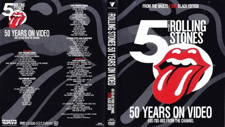 Rolling Stones - 50 Years On Video - Black Edition