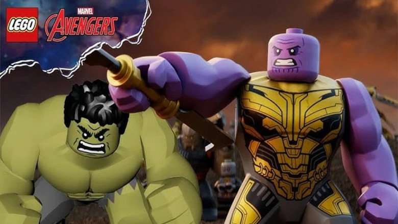 Backdrop from LEGO Marvel Avengers: Thanos & Earth's Mightiest Heroes Fight for the Last Time