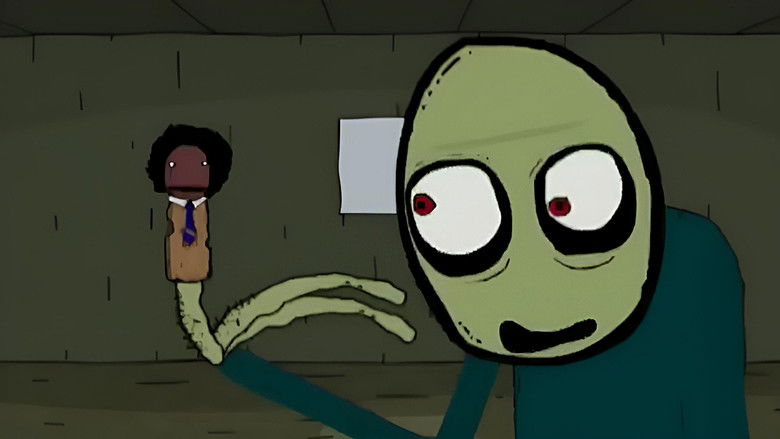 Still image for Salad Fingers season 1 episode 6: Present Still image for Salad Fingers season 1 episode 6: Present